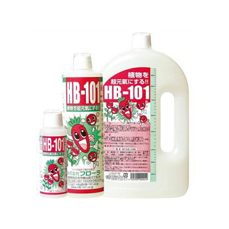 楽天市場】HB-101 1L フローラ 原液 HB101 天然植物活性剤 活力