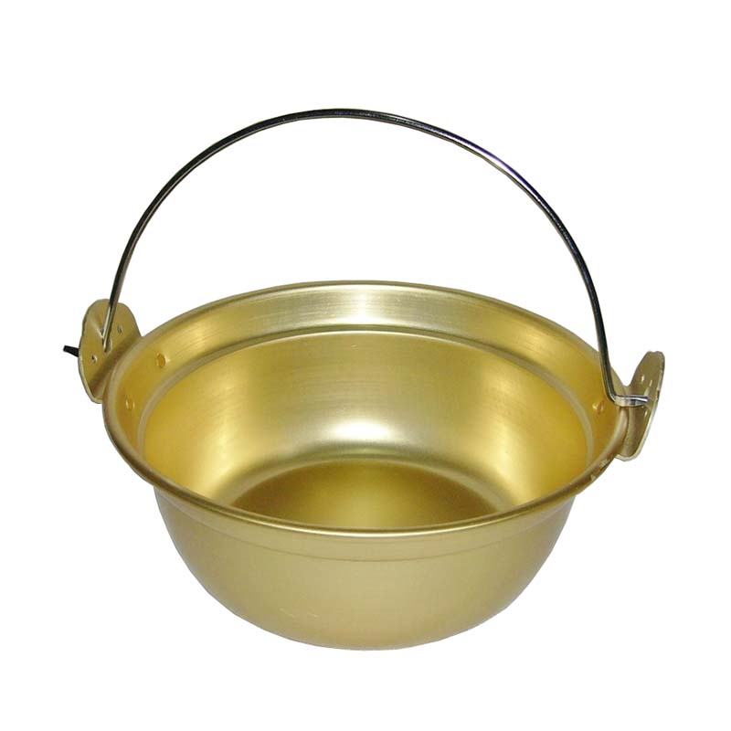 楽天市場】日本アルミ ツルマル印錦鍋 両手なべ36cm : キャッチザ