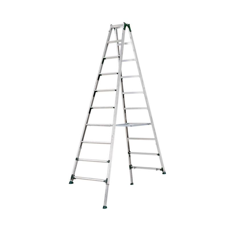 伸縮脚付専用脚立 天板高さ:2m76cm ～ 3m20cm 折畳式 伸縮構造 PRT-300FX アルインコ 北海道不可 個人宅配送不可 代引不可 42,471円