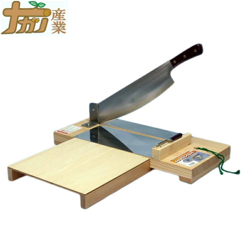 楽天市場】ステンレス製 餅切り機 トレー＆のし棒付き : 梅沢木材工芸社