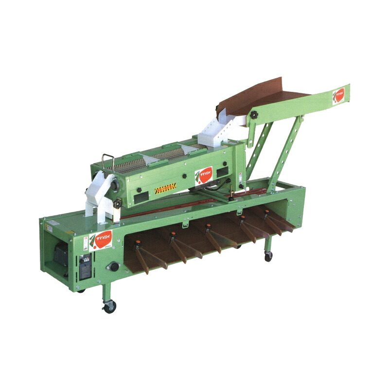 楽天市場】ミニトマト研磨選別機(4連式) ちくし号農機製作所 TS4-205-R