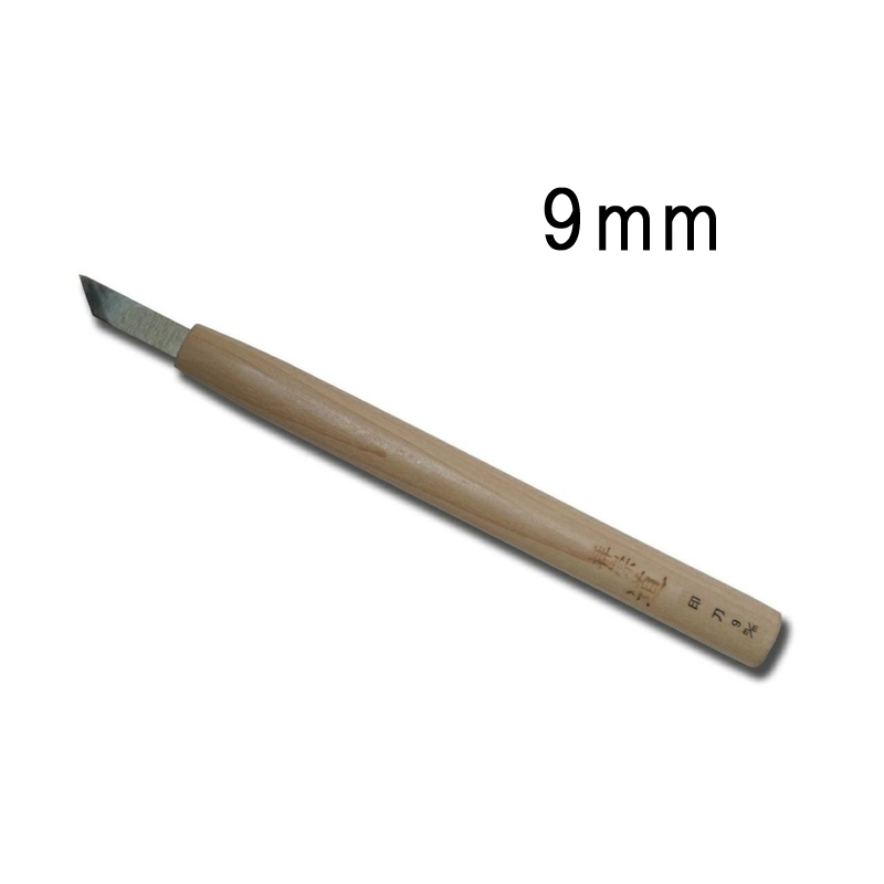 【楽天市場】メール便 ハイス鋼 彫刻刀 丸刀 18mm サクラ柄 刃物 