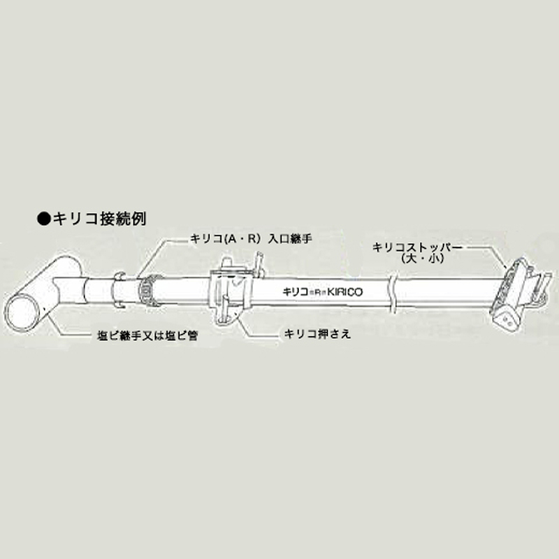 新しいブランド エバフロー専用部品 ストッパー 三菱ケミカルアグリ