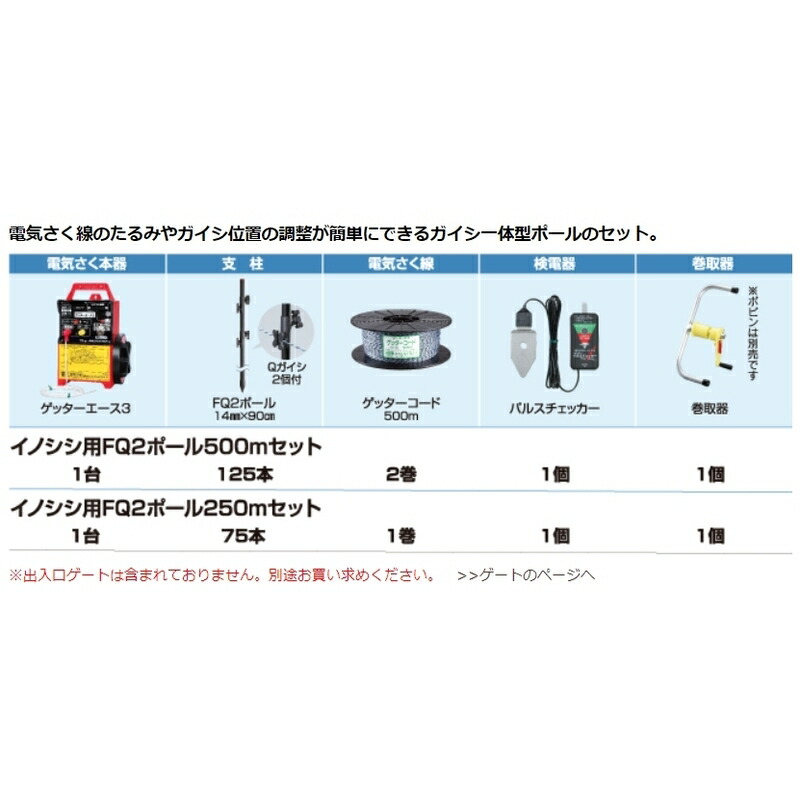 灯火大垣 イノシシ趣意 Fq2ロッド 250m 組み 末松エレクトロン 切取り補い幸せ 護り鳥獣 獣害 鳥害 害虫 対策 タ分類 人居所配送不可 代引不可 イノシシ用2踏段張りセット Damienrice Com