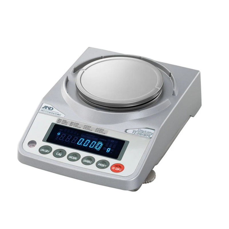 A&D 校正用分銅内蔵型 防塵防水型電子天びん FZ-120iWPR ひょう量 122g 検定付き 計測 計測器 計量 測量 測定 電子 デジタル エーアンドディー 宇N 代引不可