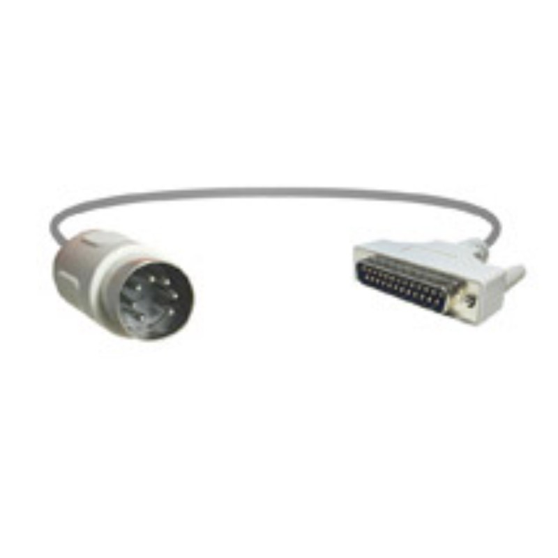 A\u0026D RS-232Cケーブル AX-KO577A-200 DIN8Pオス D-Sub25Pオス 計測 計測器 計量 測量 測定 電子 デジタル エーアンドディー 宇N 代引不可