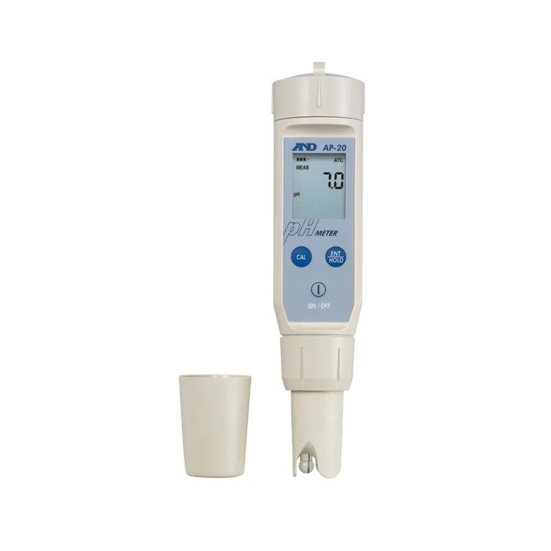 A\u0026D コンパクト型pHメーター AP-20 測定範囲pH -1.0～12.0 計測 計測器 計量 測量 測定 電子 デジタル エーアンドディー 宇N 代引不可