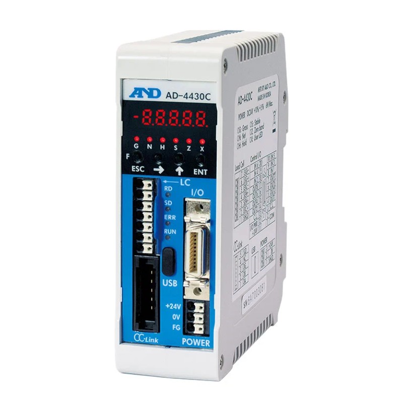 A\u0026D CC-Link積み上げる 抑えつける盤組み込み印字機 ウェイング モデュール AD-4430C インプット感じやすさ 0.15μV d以上 位置づける 測り 位置づける デジタル エーアンドディー 宇N 代引不可