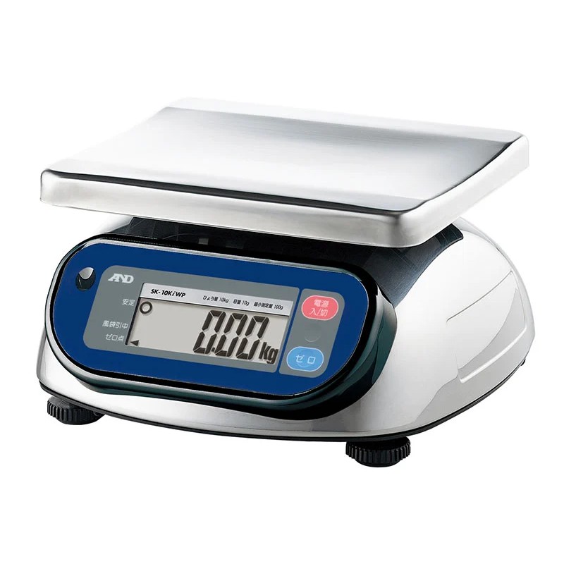 A&D 防塵 防水はかり SK-20KiWP ひょう量 20kg 検定付き 計測 計測器 計量 測量 測定 電子 デジタル エーアンドディー 宇N 代引不可｜プラスワイズ業者用専門店