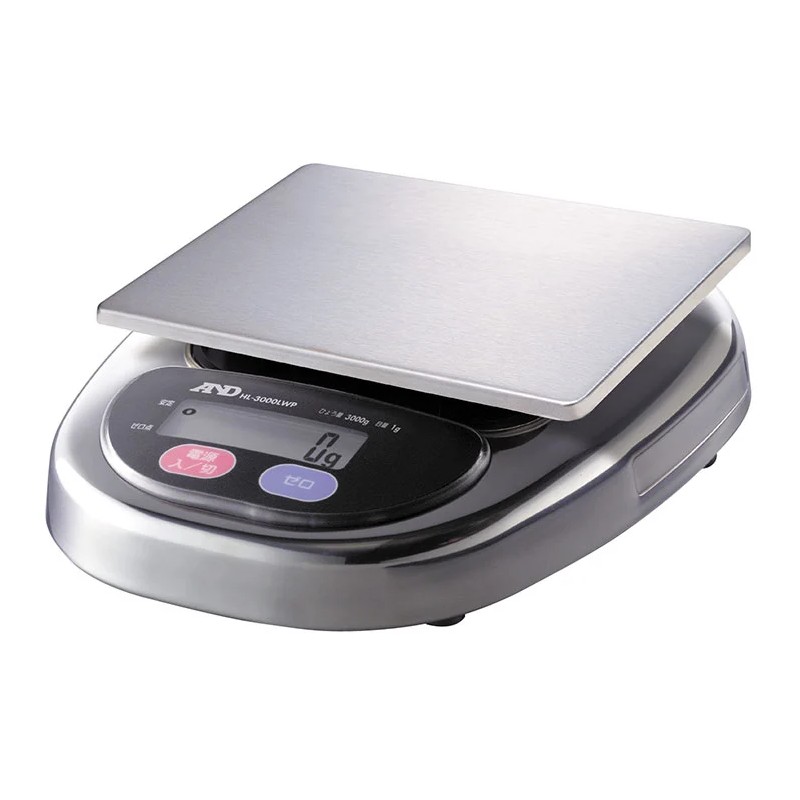 A&D 防塵 防水コンパクトスケール ウォーターボーイ HL-3000LWP ひょう量 3000g 計測 計測器 計量 測量 測定 電子 デジタル エーアンドディー 宇N 代引不可