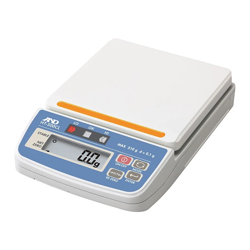 A&D コンパレータライト付きデジタルはかり HT-500CL ひょう量 510g 計測 計測器 計量 測量 測定 電子 デジタル エーアンドディー 宇N 代引不可｜プラスワイズ業者用専門店