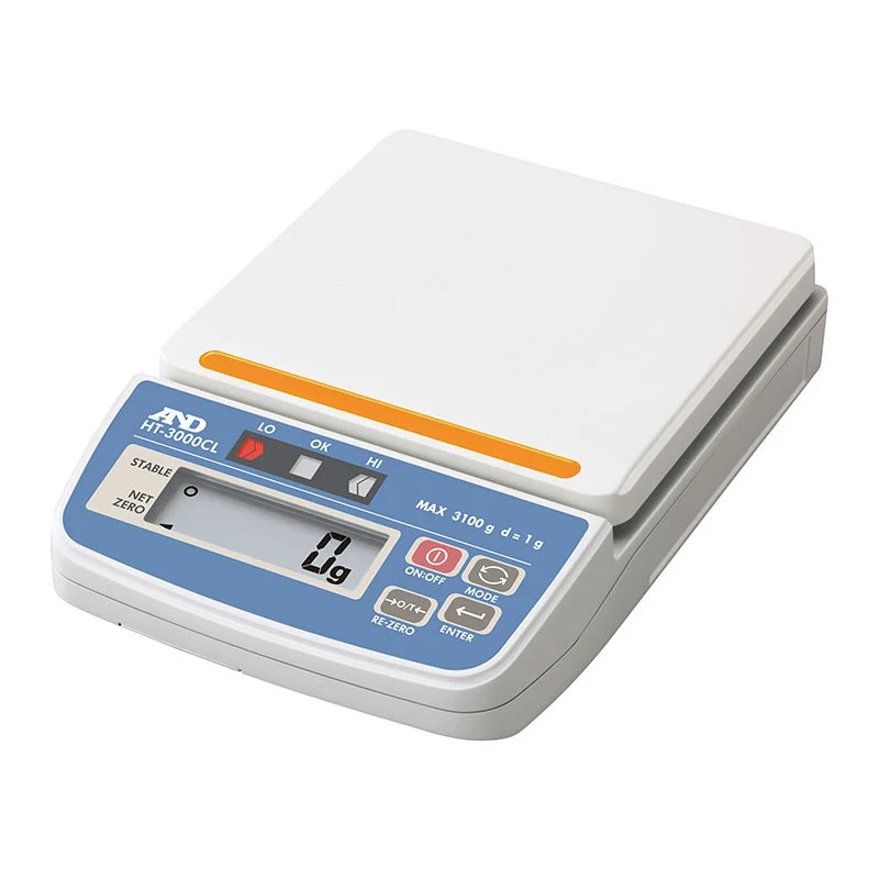 A&D コンパレータライト付きデジタルはかり HT-5000CL ひょう量 5100g 計測 計測器 計量 測量 測定 電子 デジタル エーアンドディー 宇N 代引不可