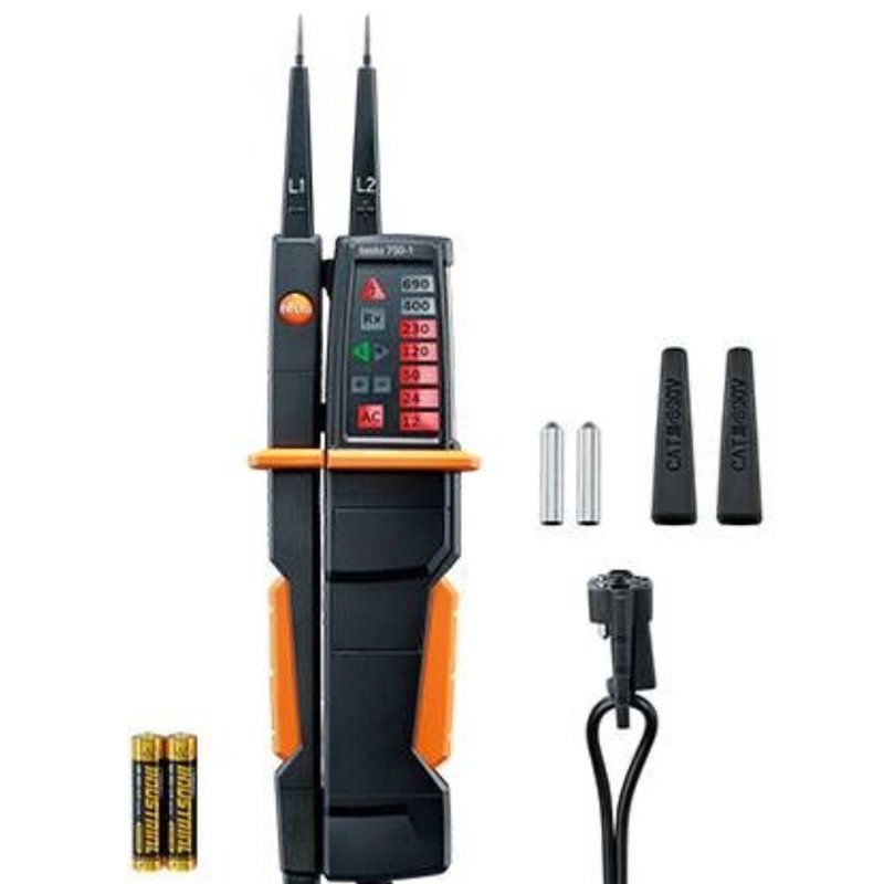 testo 750-1 ボルトテスター 0590 7501 テストー 測定器 宇N 代引不可|プラスワイズ業者用専門店