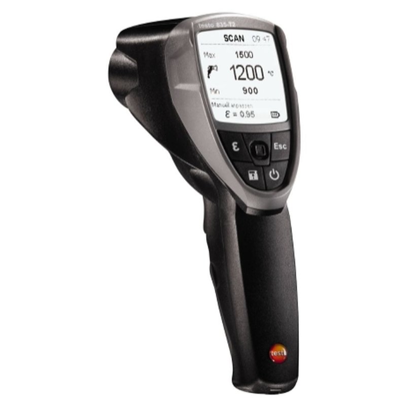 testo 835-T2 赤外放射能気温計 0560 8355 テストー 位置づける器 宇N 代引不可