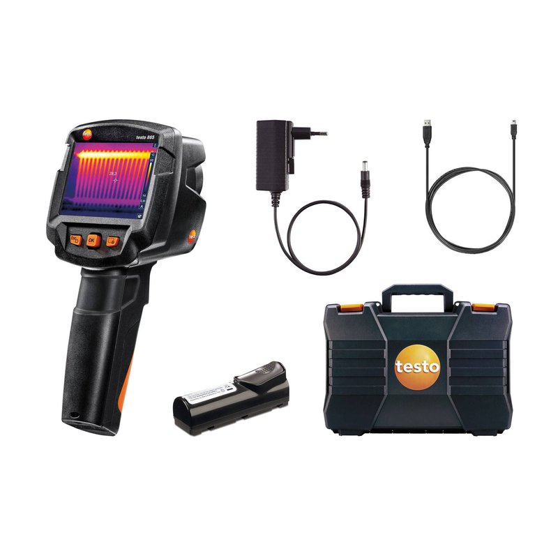 testo 865 赤外線サーモグラフィ 熱すがた絵のみ 0560 8650 テストー 価値付ける器 宇N 代引不可