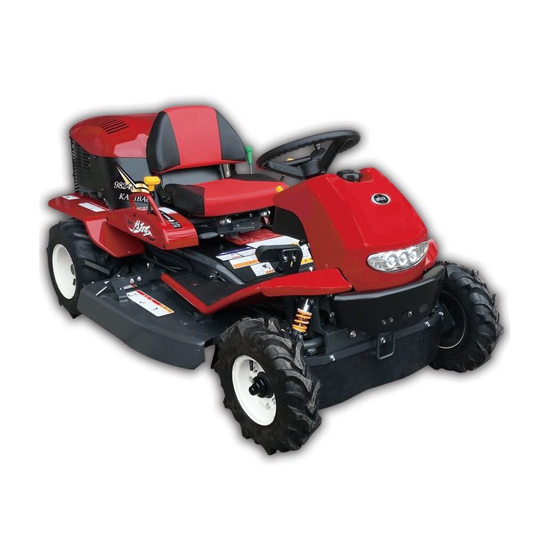 乗用草刈機 刈馬王 カリバオー R9824AB アテックス atex 1910×1075×875mm LEDヘッドライト 傾斜計 エンジン回転 選択可能 オK 個人宅配送不可 代引不可|プラスワイズ業者用専門店