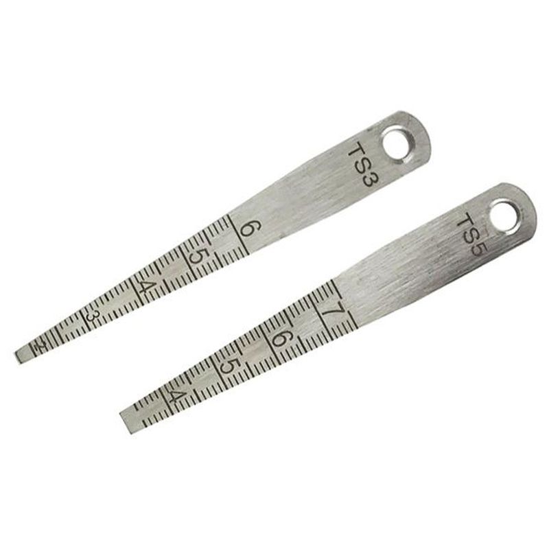 テーパースケール TS-ML3 TS-ML5 ミドル単品 1mm 5mm スキ用 全晴 スキマ測定器 プレスパネル 検査冶具 品質チェック 多用途 宇N 代引不可