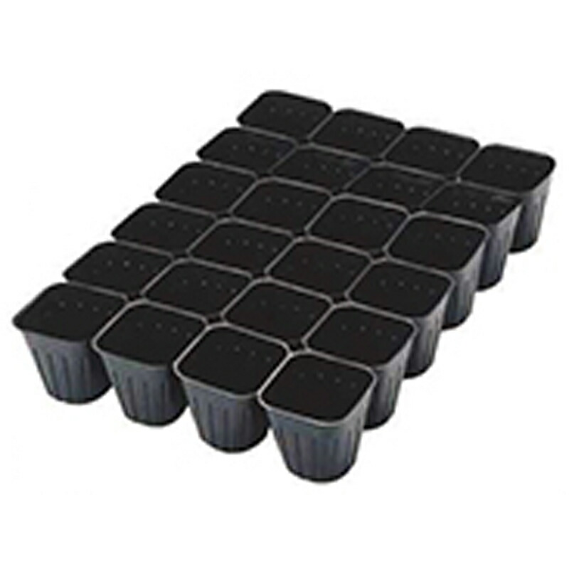 タキイ種苗　合体くん　タキイ根巻防止連結ポリ鉢 9cm 黒 24鉢/1枚 タキイ 育苗セット| 種・苗・ガーデニング用品の【タキイネット通販】