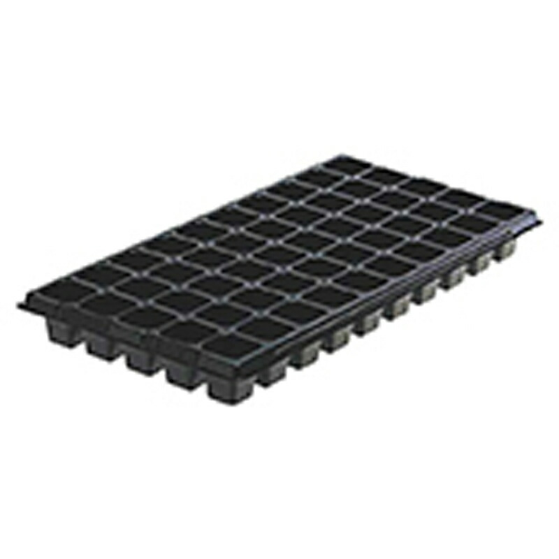 500個 54cm×28cm 黒 TO プラグトレー ♯50 (5×10列 ) 東海化成 京G 送料無料 代引不可|プラスワイズ業者用専門店