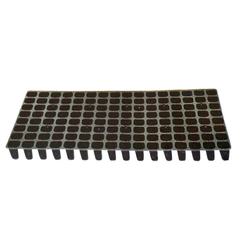 100枚 ヤンマートレイ 黒 30角 128穴 深さ45mm キャベツ はくさい ブロッコリー 全自動移植機 対応 ヤンマートレー タS 代引不可