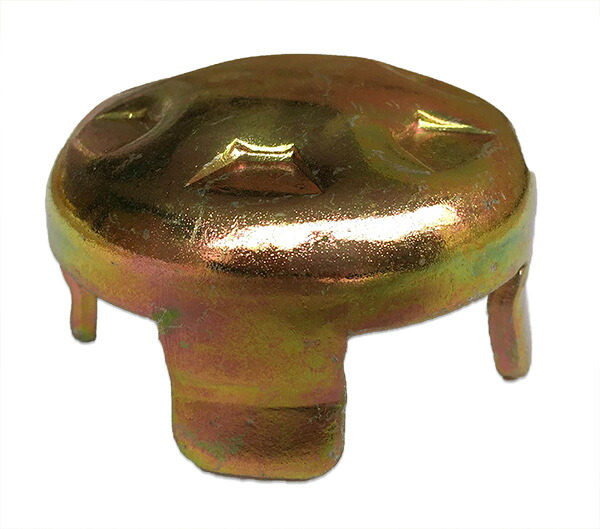 80個 単管 打ち込み ヘッド 48.6 mm 単管打ち込み キャップ クロメートメッキ シンセイ 個人宅配送不可 代引不可｜プラスワイズ業者用専門店