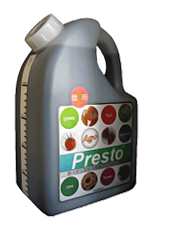 Presto プレスト 2.3L 液体葉面散布肥料 リン カリ 液体肥料 銀イオン タS 代引不可
