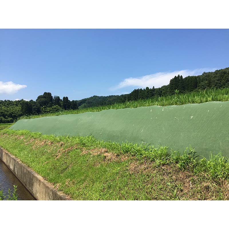 雑草抑制おまかせネット幅4.0m×25m巻グリーン雑草対策大一工業法面畦畔北海道配送不可代引不可up