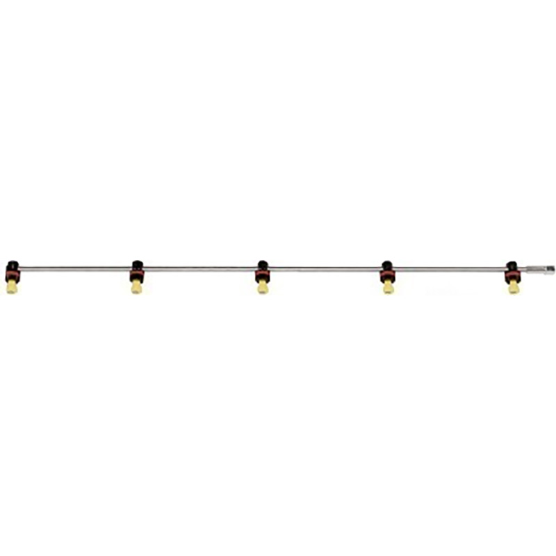 ラウンド ノズル 50 動力用 5頭口 G1/4 (152253) ステンタイプ ヤマホ加工 防J 人間宅送りとどける不可 代引不可