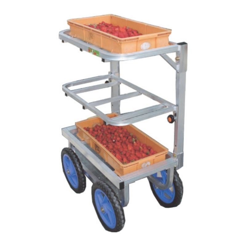 楽天市場】【個人宅配送OK】【最短当日発送】 ハラックス 収穫台車