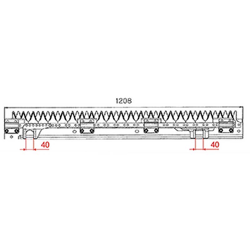 nashim コンバイン刈刃 Y ヤンマー 上下駆動3条 6440 CA-315 CA-300W GC-335 ナシモト オK 個人宅配送不可 代引不可 31,231円