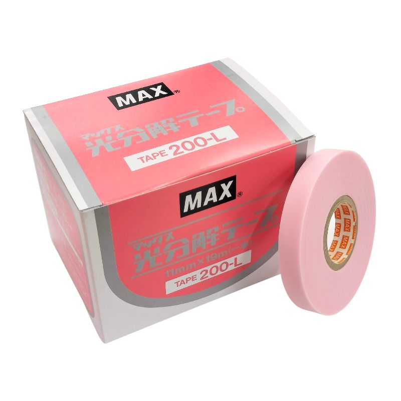 30箱×10巻入 200-L 光腐敗 磁気テープ マックステープナー 用の 替え 磁気テープ MAX マックス 200L カ施 代引不可