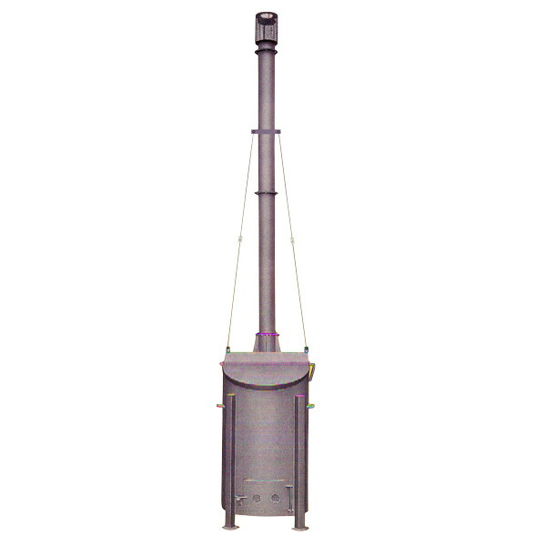 焼却炉 SFA-4II (2) 型 240L 家庭用・オフィス・商店に最適 鈴木工業 坂A 受注生産品 個人宅配送不可 代引不可｜プラスワイズ業者用専門店