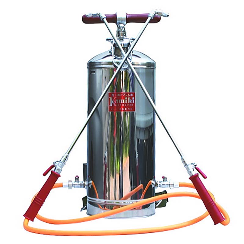 噴霧機 神木製造所 全自動小銃噴霧器 (蓄圧式) GX-1 54130 貯蔵タンク静電容量 13L 掛け目 3.8kg 防J 代引不可