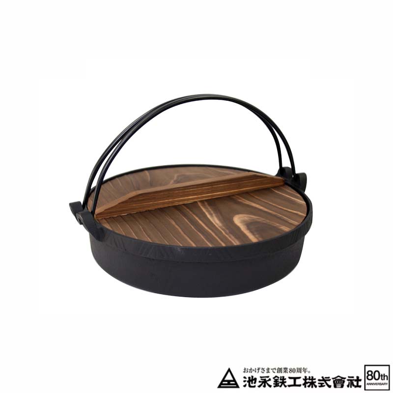 楽天市場】【IH対応】池永鉄工 日本製 南部鉄 すきやき鍋 いろどり