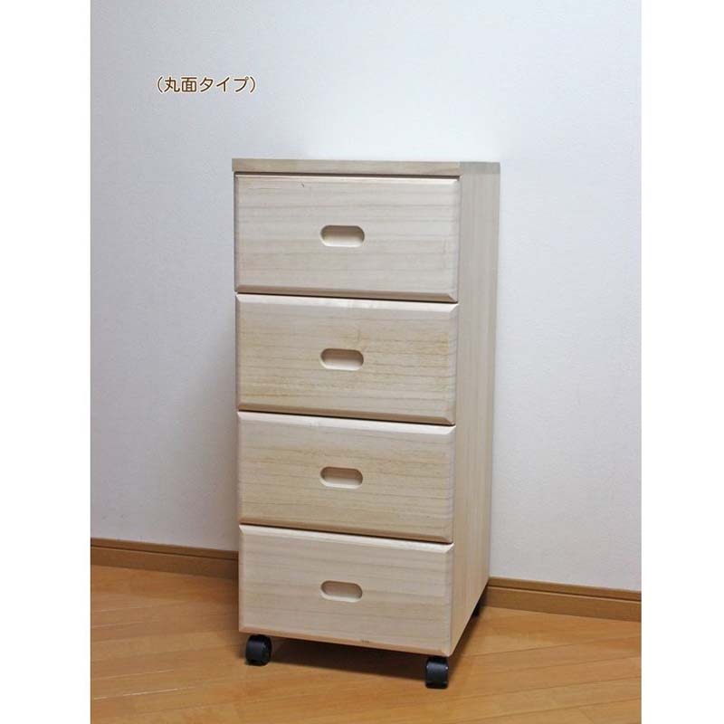 ま*ん様 高級チェスト【送料込み】 楽天市場】受注生産 総桐深型四段チェスト 36cm巾 筋入り面