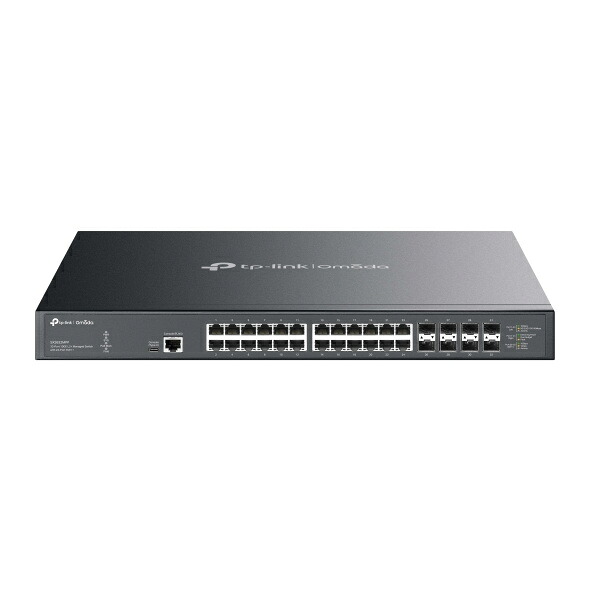TP-LINK SX3832MPP(un) Omada 10GBASE T界面×32 L2+マネージドスイッチ（PoE++界面×24積み上げる）