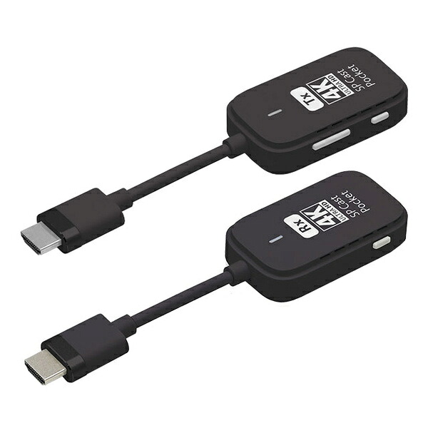 プリンストン SPCASTPOCKET-H1-4KR1 4K対応ワイヤレスプレゼンテーション HDMI to HDMI