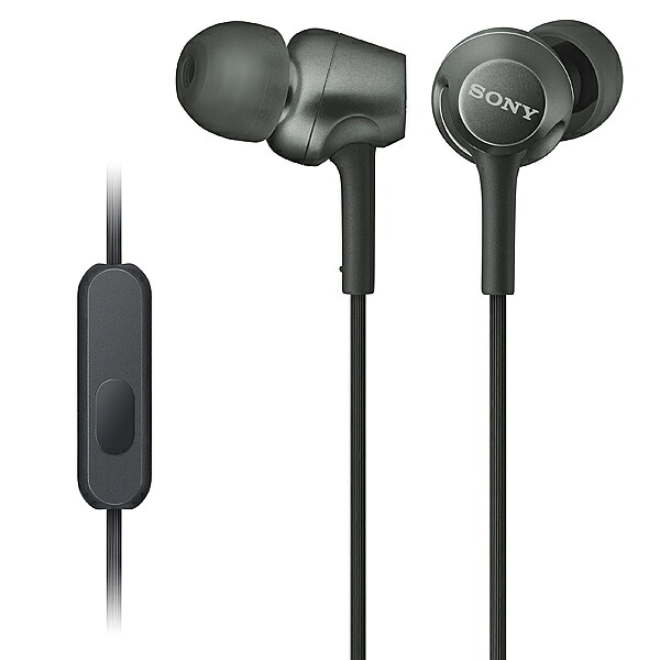SONY(VAIO) MDR-EX255AP/B 密閉型インナーイヤーレシーバー ブラック
