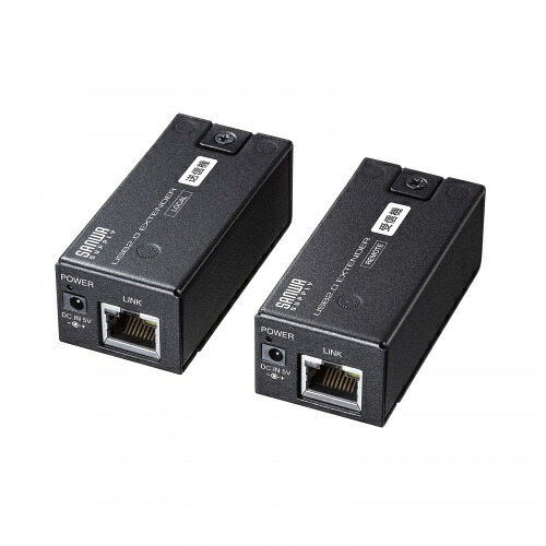 サンワサプライ USB-EXSET5 USB2.0エクステンダー（150m取りひろげる、1界面）