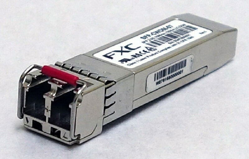 FXC SFP+CWDM-07-ASB5 CWDM 10G SMF LC 2芯(80km/ 1590nm) SFP+ モジュール + 同製品SB5バンドル