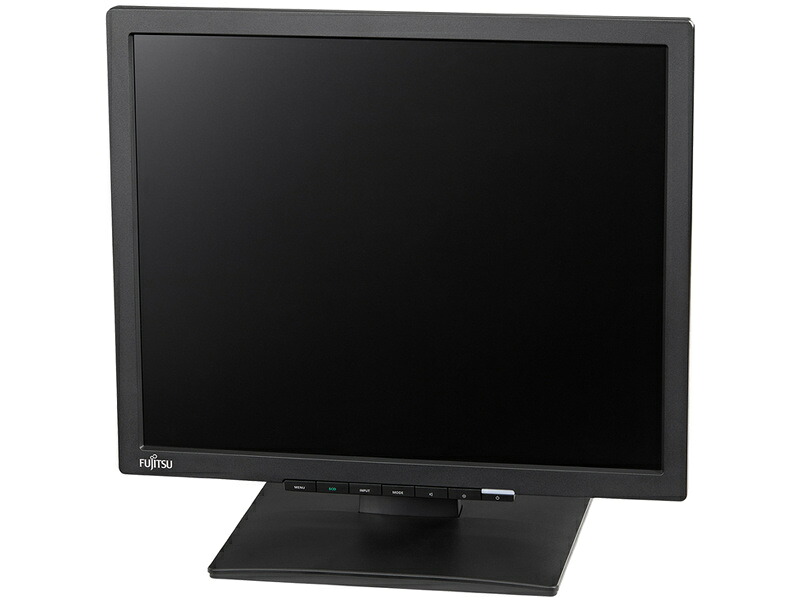 富士通 VL-E19-9 液晶見せびらかす 19型/ 1280×1024/ DisplayPort、HDMI、D-Sub/ 繻子黒いこと/ 金棒引き/ 3年言いはなつ