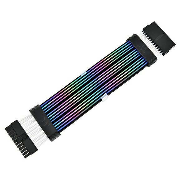 Thermaltake AC-081-CN1NAN-A1 電源ケーブル Tt Mod 24 pin ARGB Cable|PLUSYU堂