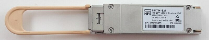 HP 841716-B21 QSFP+ 40Gb 双方向 LC トランシーバー