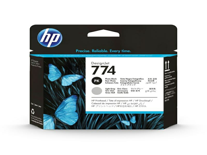 HP P2W00A HP 774 刷り上げる上端 PK/ Lg