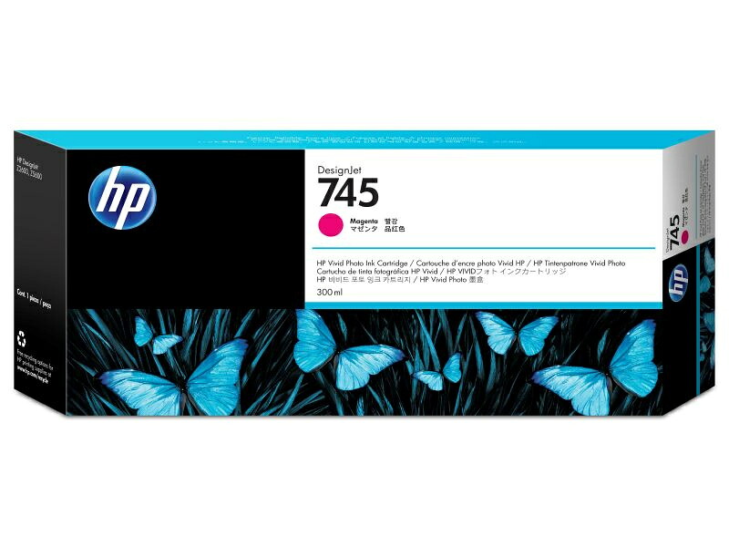 HP F9K01A HP745インクカートリッジ マゼンタ300ml 16,362円