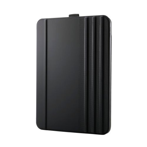 ELECOM TB-A25RWVDBK iPad 11インチ(A16)/ 10.9インチ(第10世代)/ フラップケース/ ソフトレザー/ ドローイング/ アングル7段階/ スリープ対応/ ブラック｜PLUSYU堂