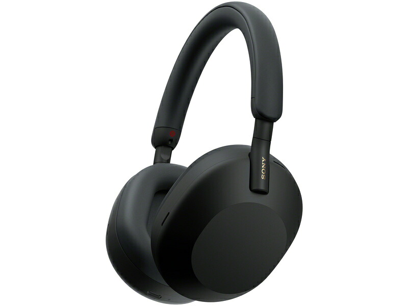 SONY(VAIO) WH-1000XM5/B ワイヤレスノイズキャンセリングステレオヘッドセット ブラック(ヘッドバンドスタイル)|PLUSYU堂