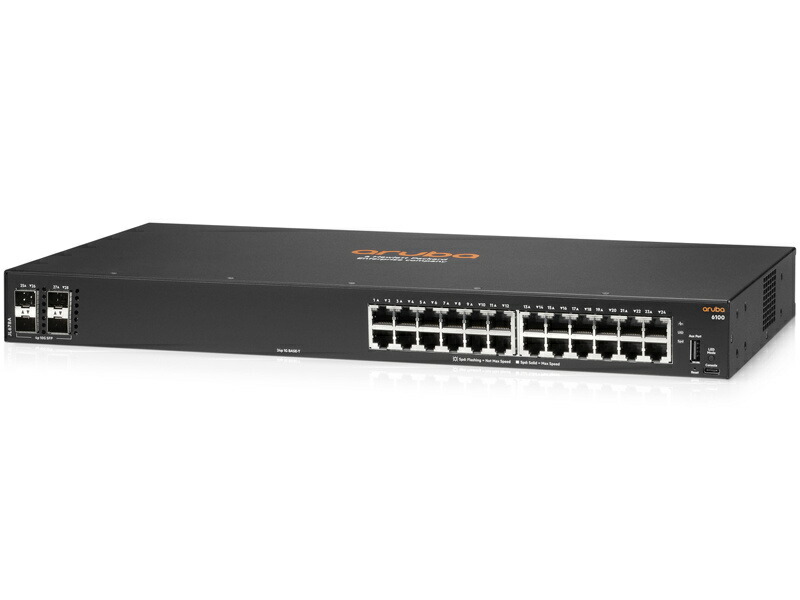 HP JL678A#ACF HPE Aruba Networking CX 6100 24G 4SFP+ Switch