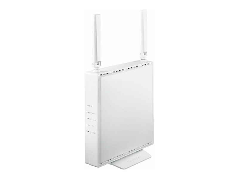 IODATA WN-DEAX1800GRW 可動式アンテナ型 Wi-Fi 6対応Wi-Fiルーター ホワイト アウトレット