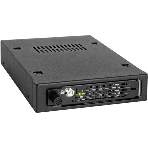 ICY DOCK MB491SKL-B ICYDOCK　フルメタル 2.5インチ HDD /SSD 搭載用リムバブルケース　3.5インチサイズ 鍵ロック ＆ 固定レバー付モデルその他